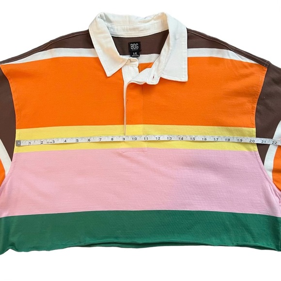 Urban Outfitters Cropped Rugby Shirt - Picture 9 of 10